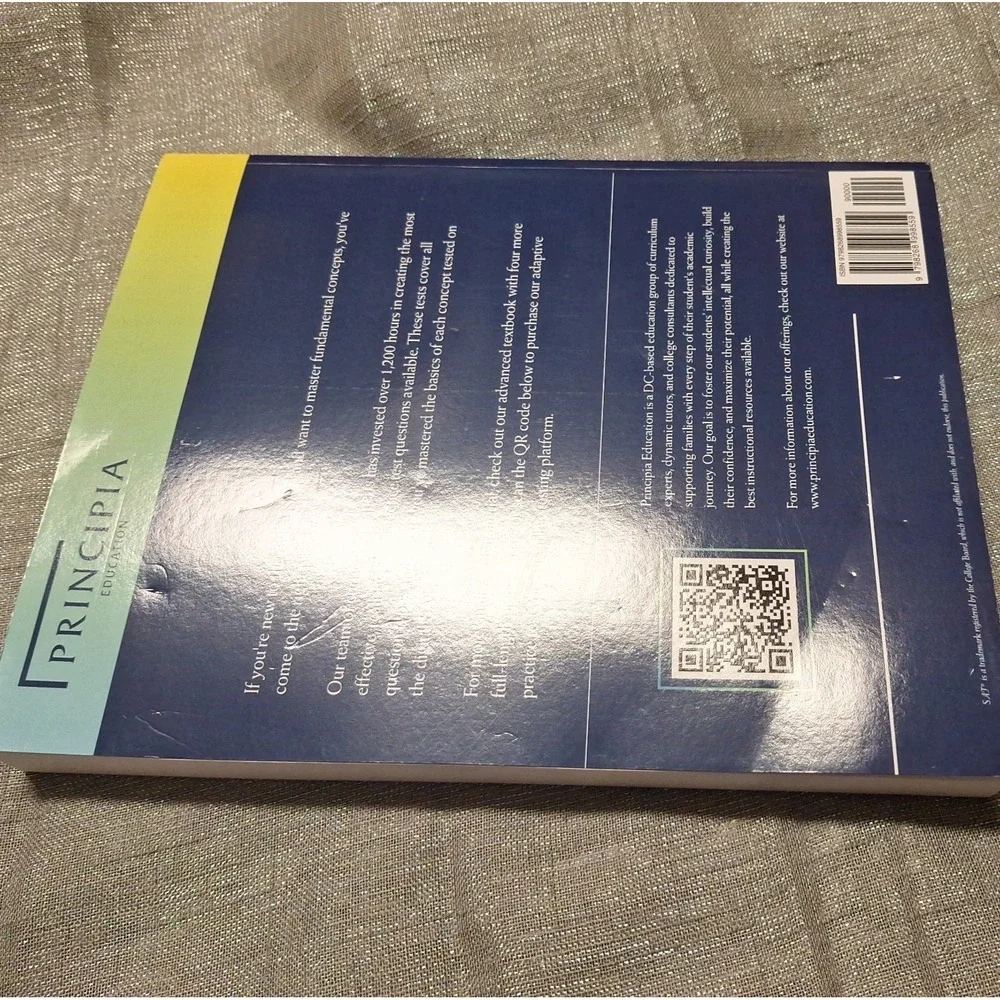 Principia Education Digital SAT Prep 2026 Edition Four Full Practice Tests Paper